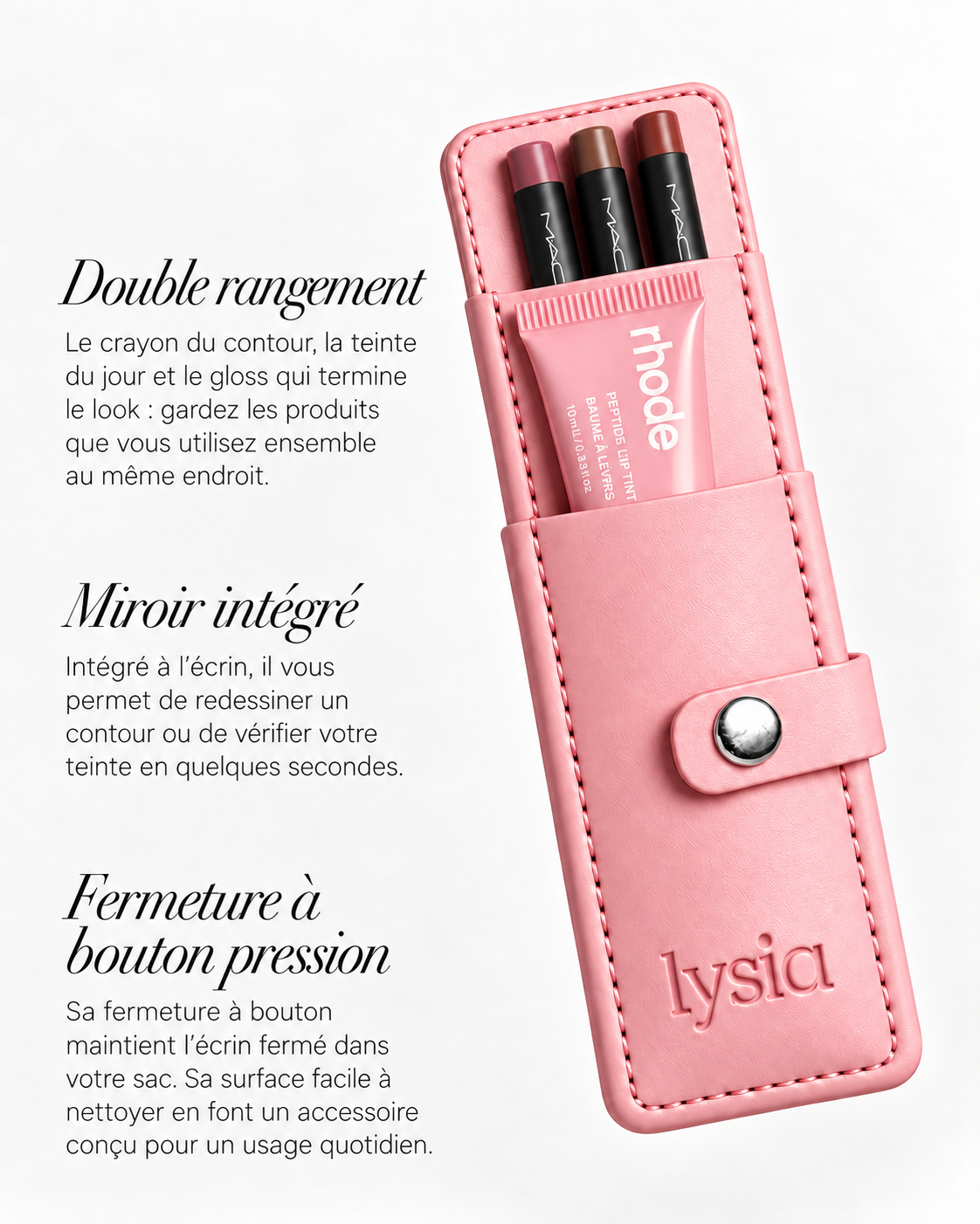 L’Écrin Signature - Rose poudré
