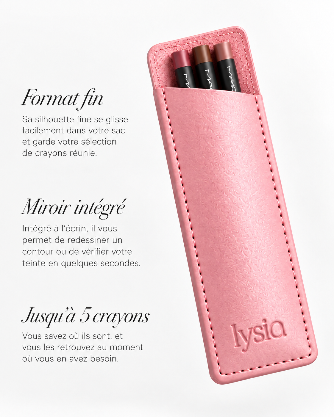 L'écrin Essentiel - Rose poudré