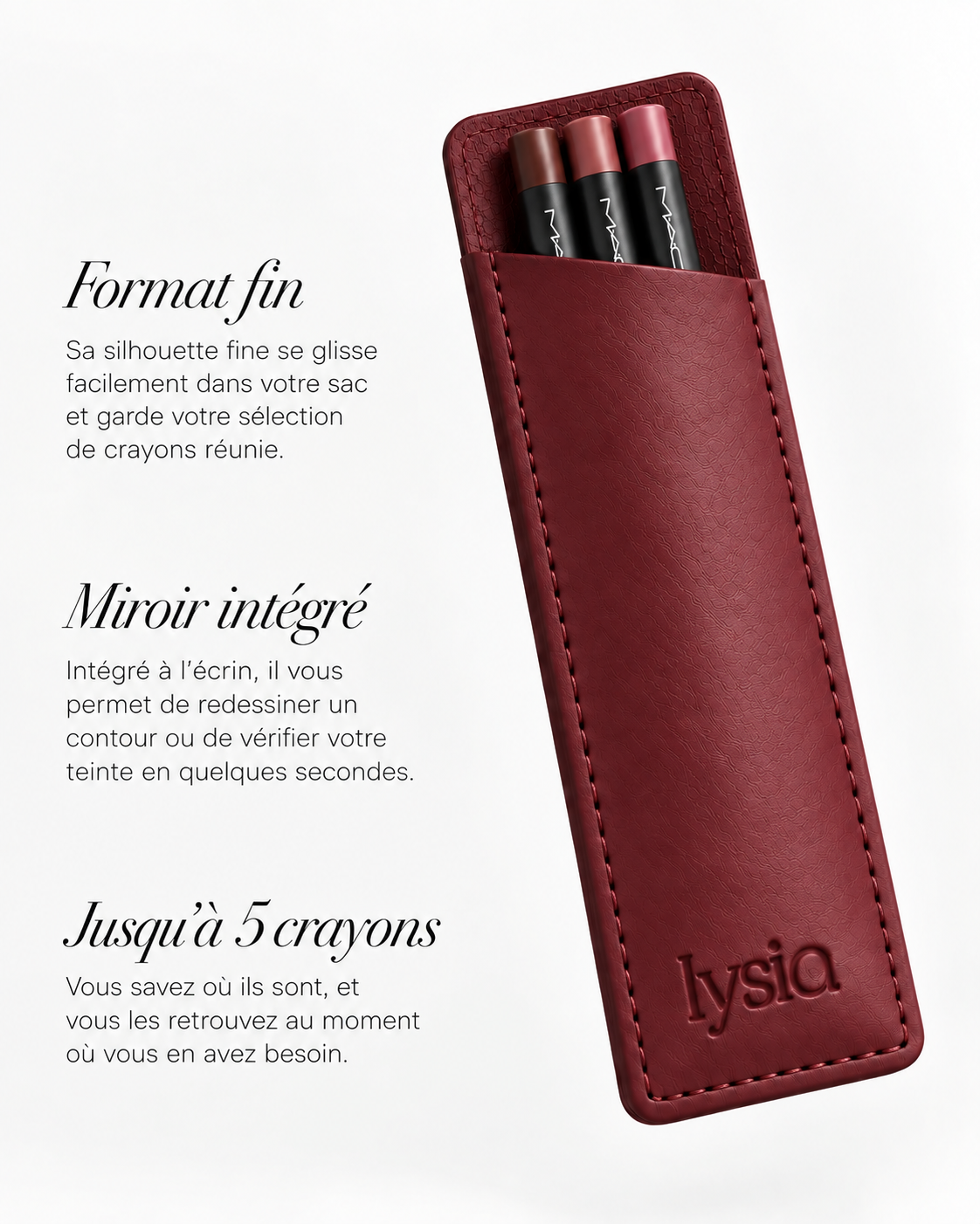 L'écrin Essentiel - Rouge cerise